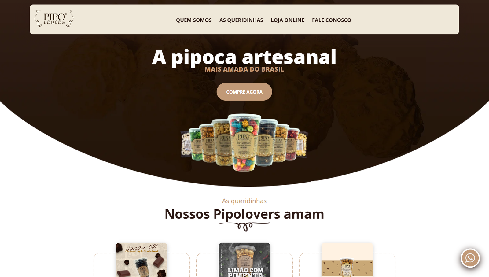 🚧 ® Pipo Loucos - EM DESENVOLVIMENTO 🚧